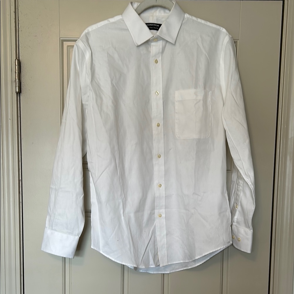 Nordstrom Men's Trim Fit Dress Shirt 15.5